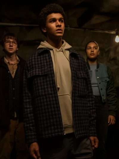 Mickey Bolitar Harlan Coben's Shelter Plaid Jacket