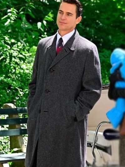 Matt Bomer Maestro 2023 Black Coat