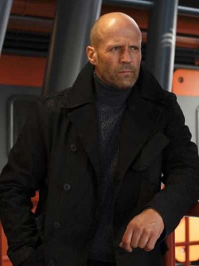 Meg 2 The Trench Jason Statham Black Coat