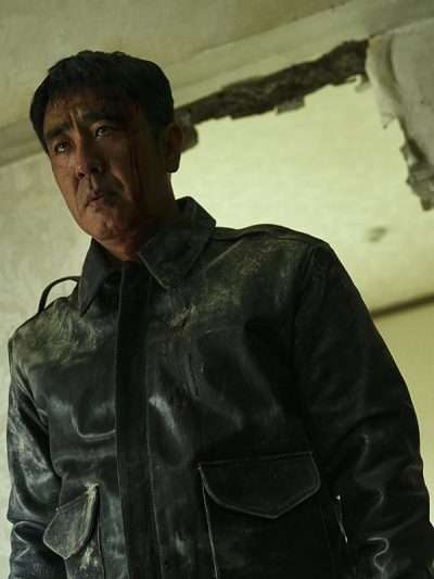 Jang Joo-won Moving Black Leather Jacket