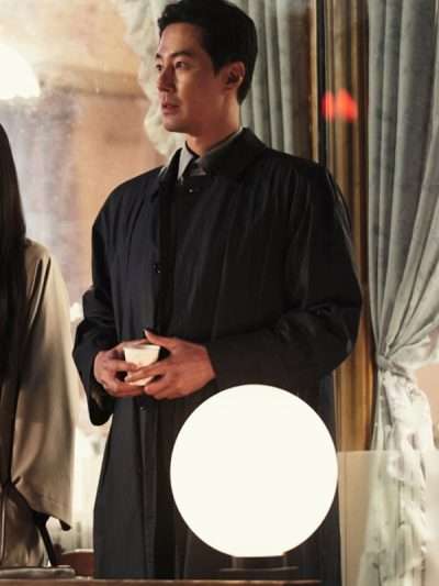 Kim Doo-shik Moving Black Coat