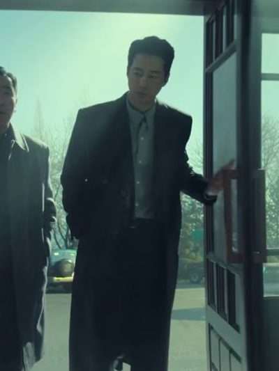 Kim Doo-shik Moving S01 Black Coat