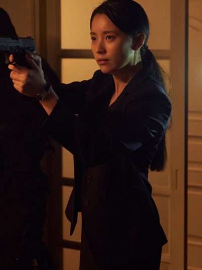 Lee Mi-hyeon Moving Black Blazer