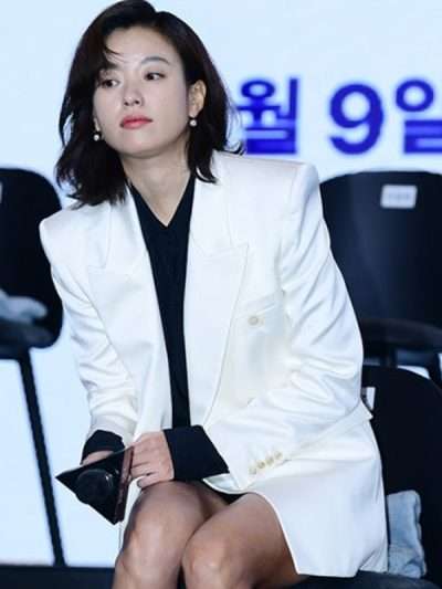 Lee Mi-hyeon Moving White Blazer Coat