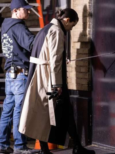 Mabel Mora Only Murders in the Building S03 Trench Coat