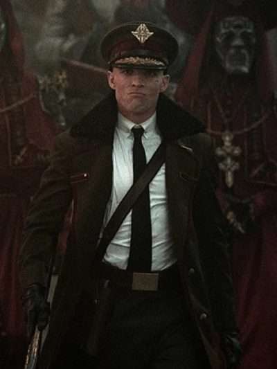 Ed Skrein Rebel Moon 2023 Trench Coat