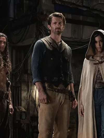 Michiel Huisman Rebel Moon Black Vest