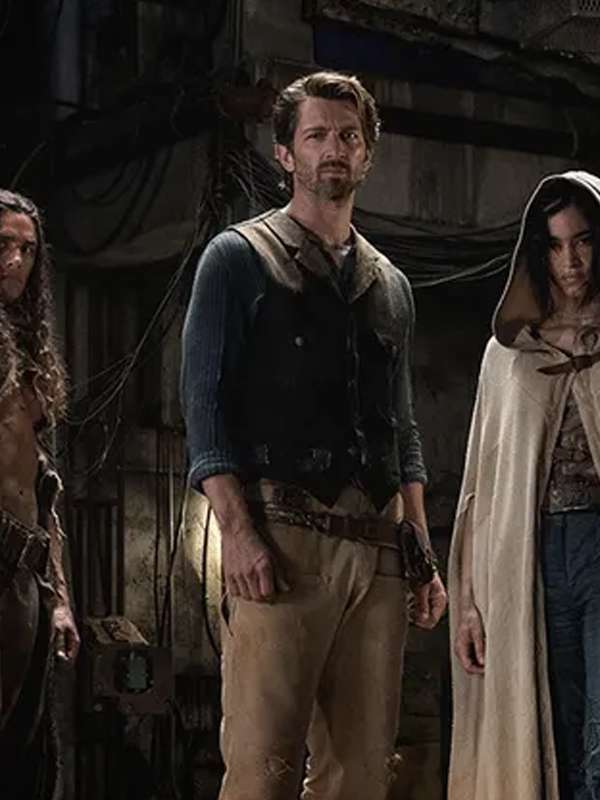 Michiel Huisman Rebel Moon Black Vest