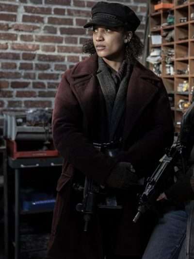 Sylvie The Walking Dead Daryl Dixon Wool Coat