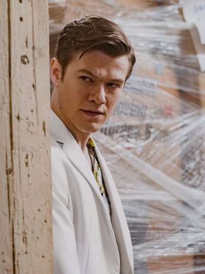 Lucas Till The Collective 2023 White Blazer