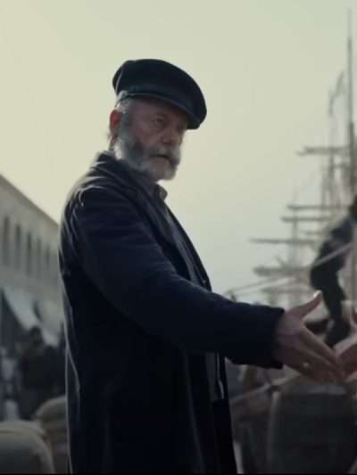 Liam Cunningham The Last Voyage of the Demeter 2023 Wool Coat