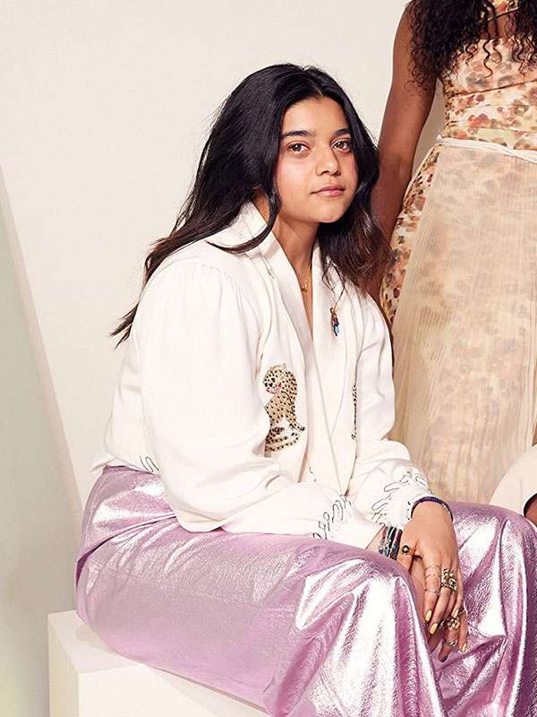 Iman Vellani The Marvels White Jacket