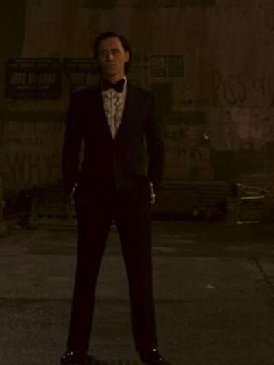 Tom Hiddleston Loki S02 Black Suit