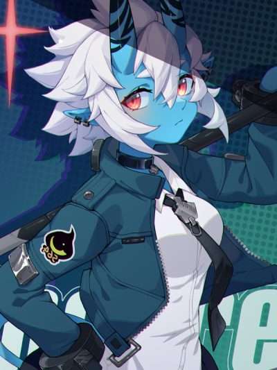 Soukaku Zenless Zone Zero Blue Jacket