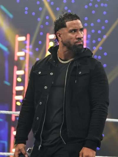 WWE Smackdown Jey USO Black Cotton Jacket