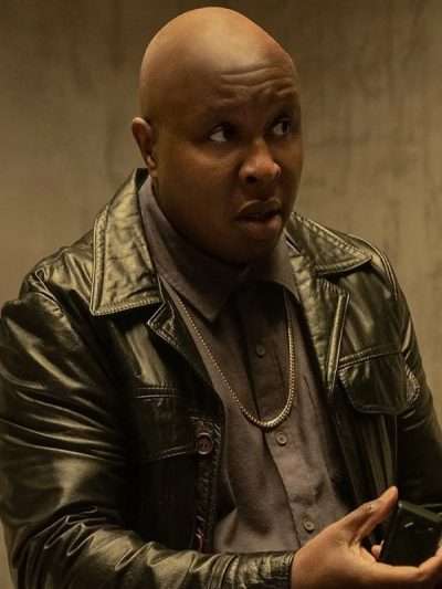 Black Mafia Family Detective Bryant Leather Jacket
