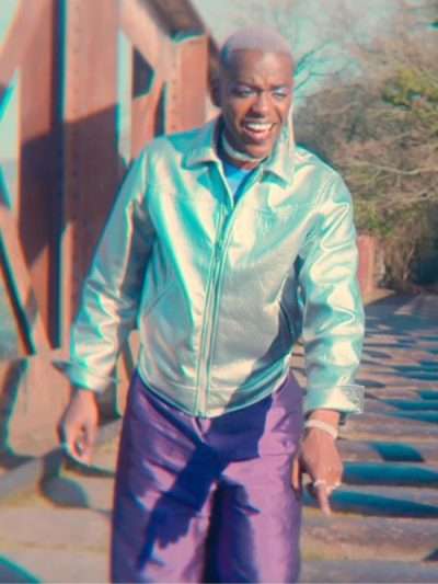 Sex Education 2023 Eric Effiong Silver Jacket