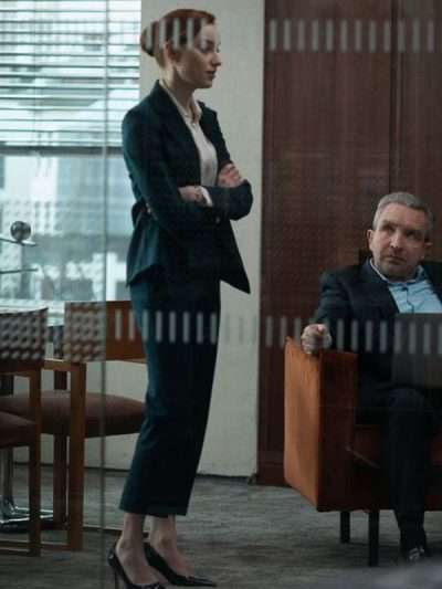 Phoebe Dynevor Fair Play Blazer
