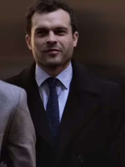 Alden Ehrenreich Fair Play 2023 Wool Coat