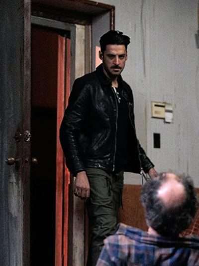 Dhan Rana Found S01 Black Leather Jacket