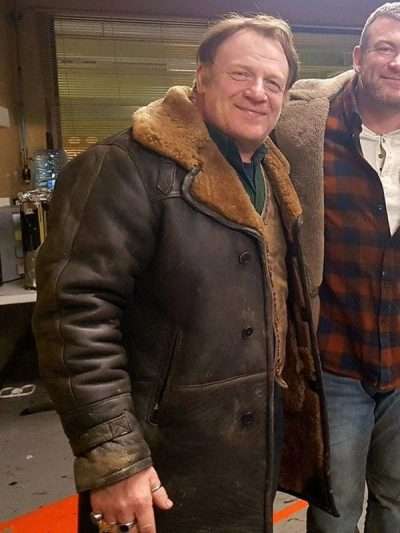 Kinney Edwards Gangs of London Brown Leather Coat