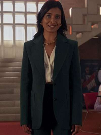Indira Shetty Gen V S01 Green Blazer