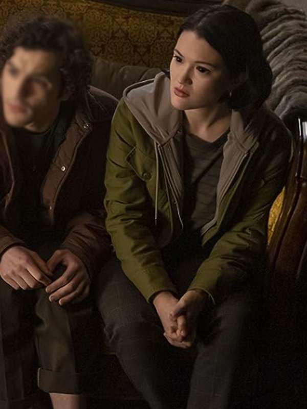 Margot Goosebumps S01 Green Cotton Jacket