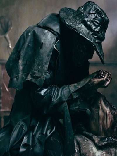 Jarreau Benjamin Jeepers Creepers Reborn Black Leather Coat