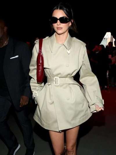 Kendall Jenner Milan Fashion Week Coat