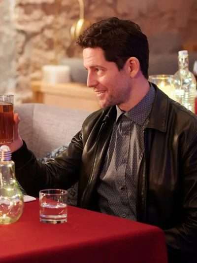 Brett Donahue Luckless in Love 2023 Black Bomber Leather Jacket