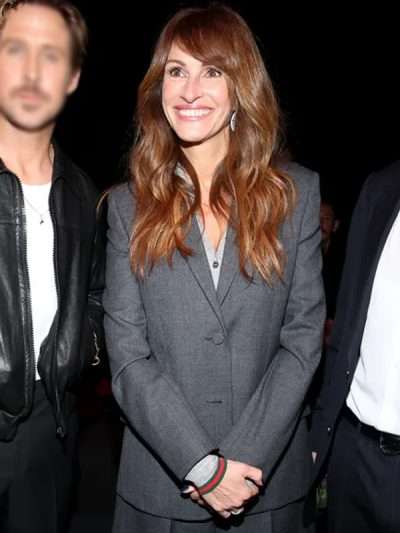 Julia Roberts Milan Fashion Week Blazer