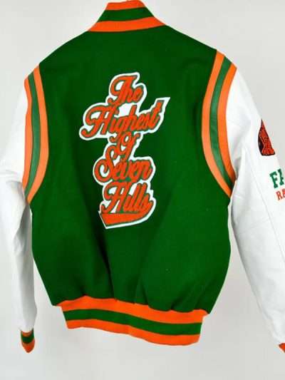 FAMU Green Varsity Bomber Jacket