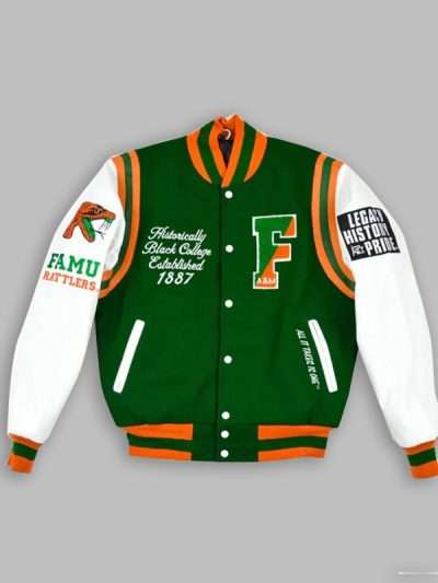 FAMU Green Varsity Jacket