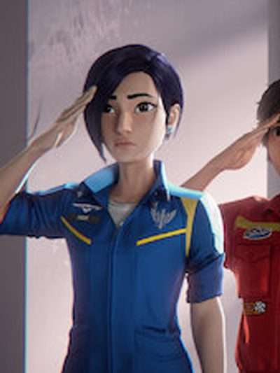 Olivia Park Mech Cadets Blue Costume Jumpsuit