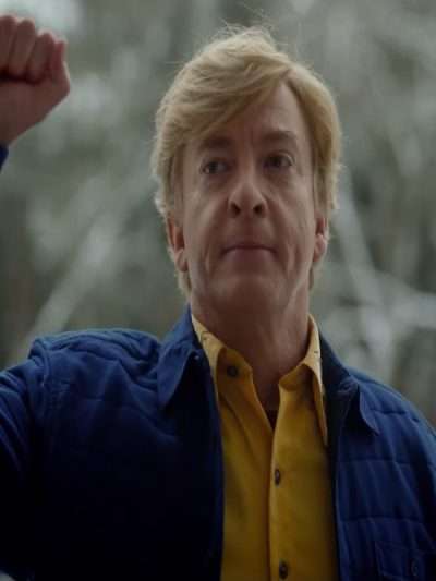 Rhys Darby Relax I'm from the Future Blue Jacket