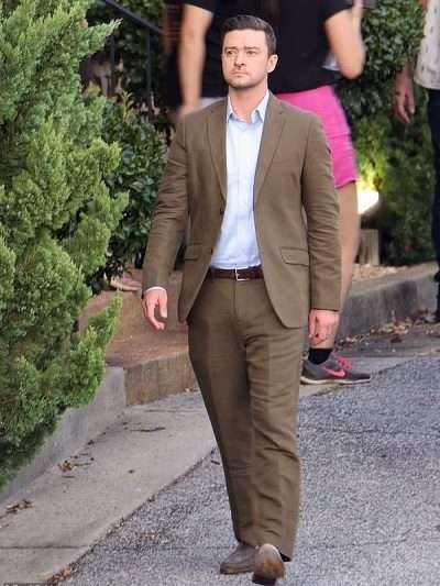 Justin Timberlake Reptile 2023 Brown Suit