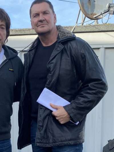 Craig Fairbrass Rise of the Footsoldier Black Leather Jacket