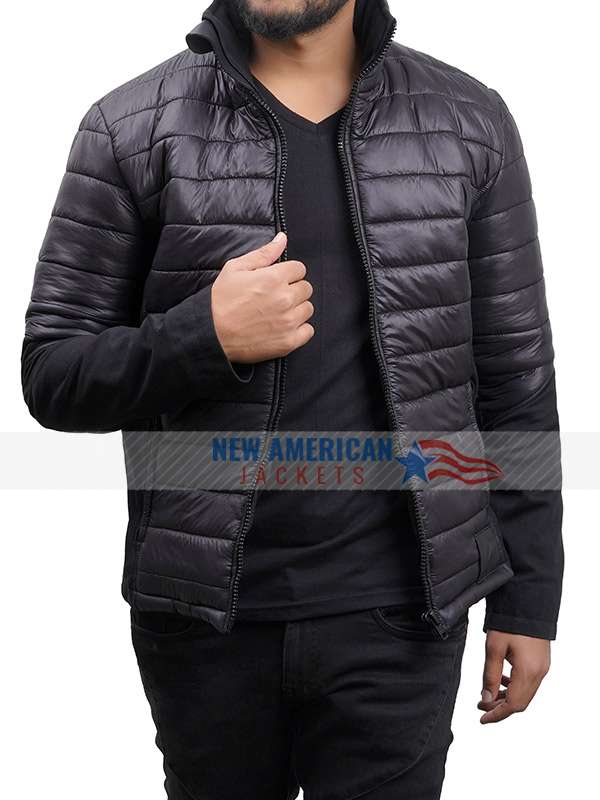 Special Forces World’s Toughest Test Rudy Reyes Black Puffer Jacket