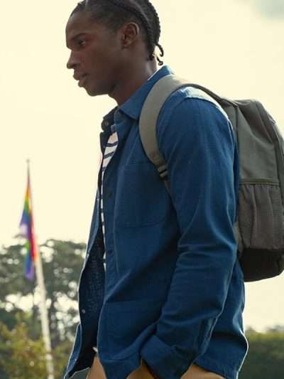 Jackson Marchetti Sex Education Blue Jacket