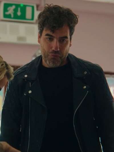 Thomas Molloy Sex Education S04 Black Leather Jacket