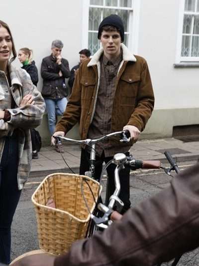 Surprised by Oxford Ruairi O'Connor Brown Jacket
