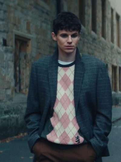 Ruairi O'Connor Surprised by Oxford Blazer