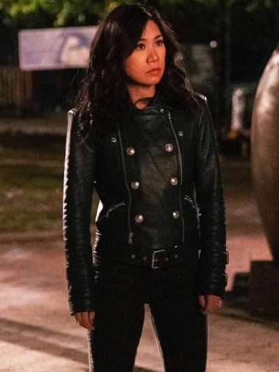 Liza Lapira The Equalizer S03 Leather Jacket