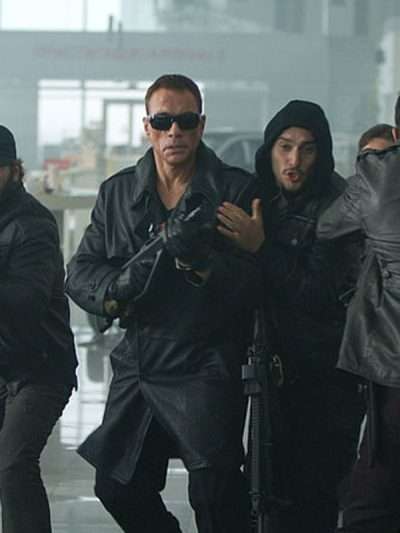 The Expendables 2 Jean-Claude Van Damme Black Coat