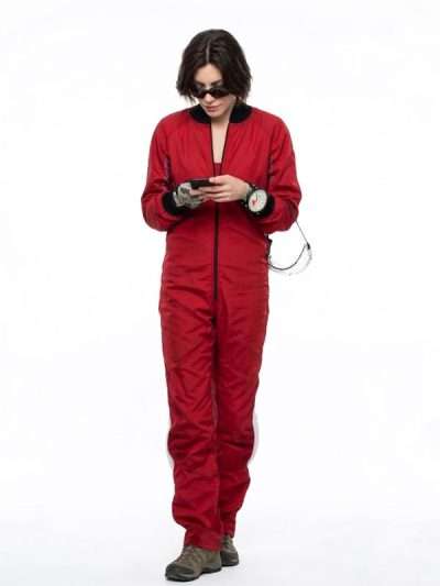 Nadia Sobell The Mentalist Red Jumpsuit