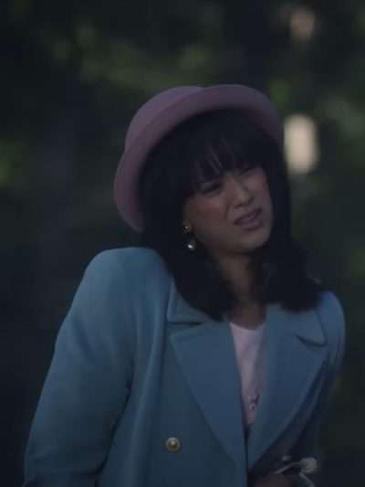 Anna Diaz Totally Killer 2023 Blue Coat