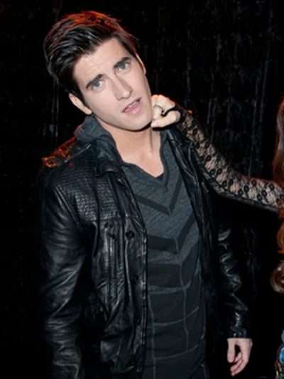 Ryder Daniels Victorious S02 Black Leather Jacket