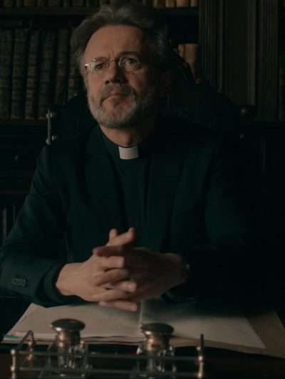 Father Vincent Warrior Nun S01 Black Blazer