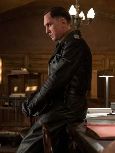 Reinhold von Rumpel All the Light We Cannot See S01 Leather Coat