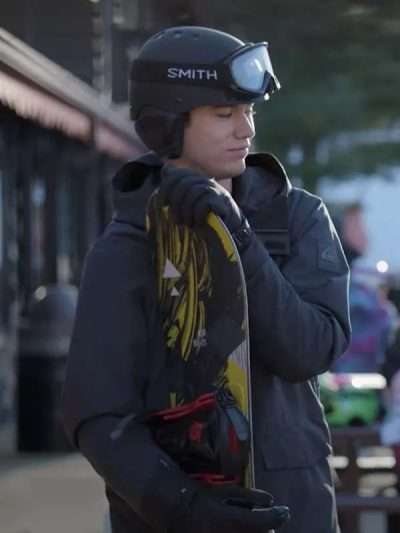 Archie Renaux The Other Zoey Black Hooded Jacket
